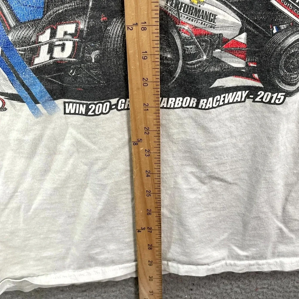 Donny Schatz World of Outlaws 200‎ A-Feature Wins Racing T Shirt Mens 4XL White